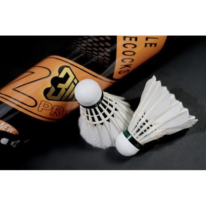 6 SLOP BADMINTON SHUTTLECOCK KOK Z PRO MAX 3 IN 1 SHUTTLECOCK