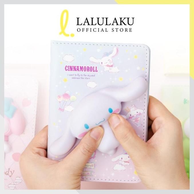 

Buku Diary Melody Cinamonroll Hello Kitty 3D Squishy Book Notebook Agenda Buku Catatan Anak Buku Tulis Diary Kado Lucu Unik
