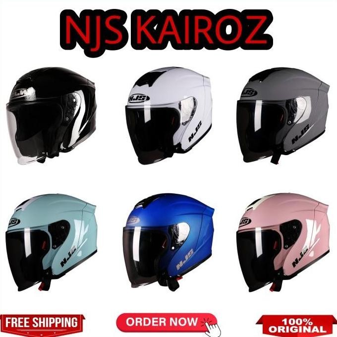 NJS KAIROZ Helm Half Face