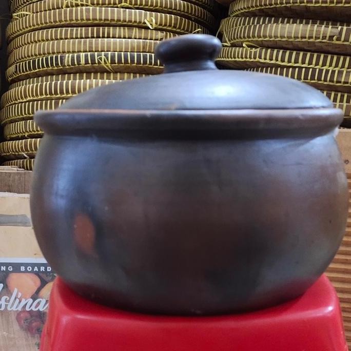 gerabah gentong panci tanah liat jumbo