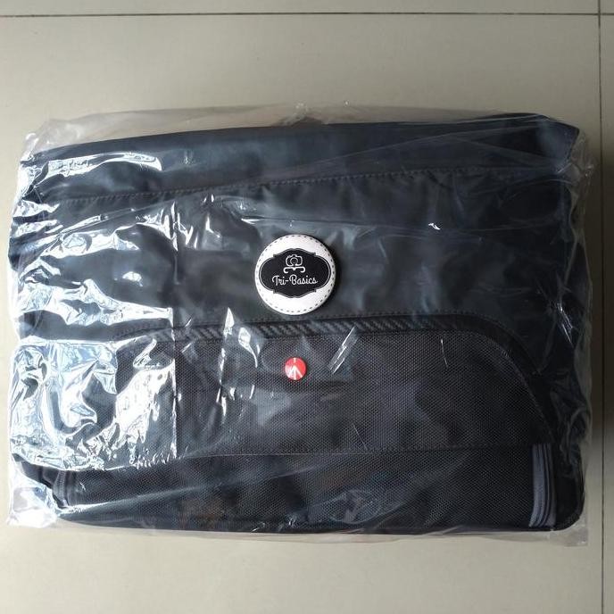 BEBAS ONGKIR - Tas Kamera Manfrotto Befree Messenger Black Grey Selempang