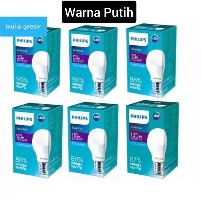 Lampu Led Philips 5watt / Led Essential 5watt
