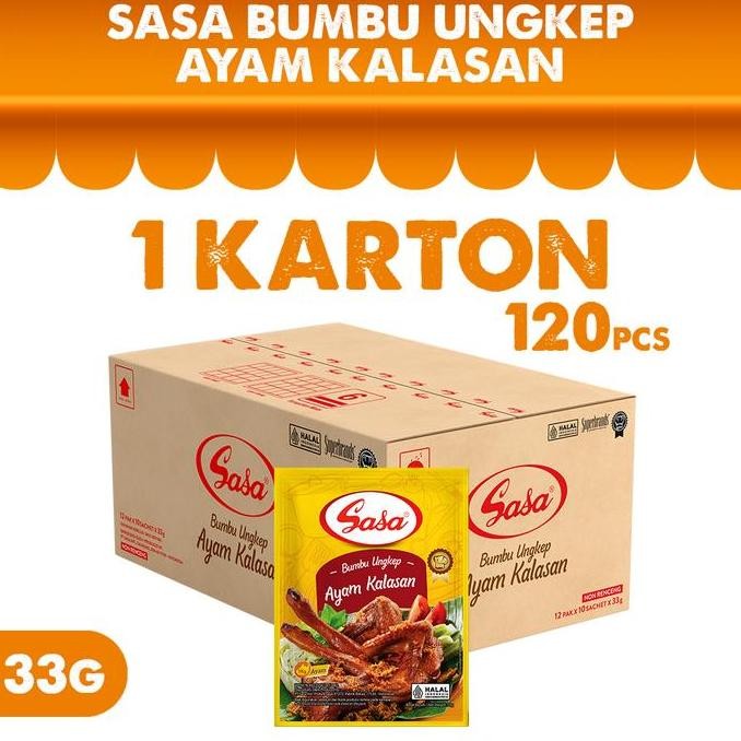 

Sasa Bumbu Ayam Kalasan 33Gr - 120 Pcs (1 Karton)