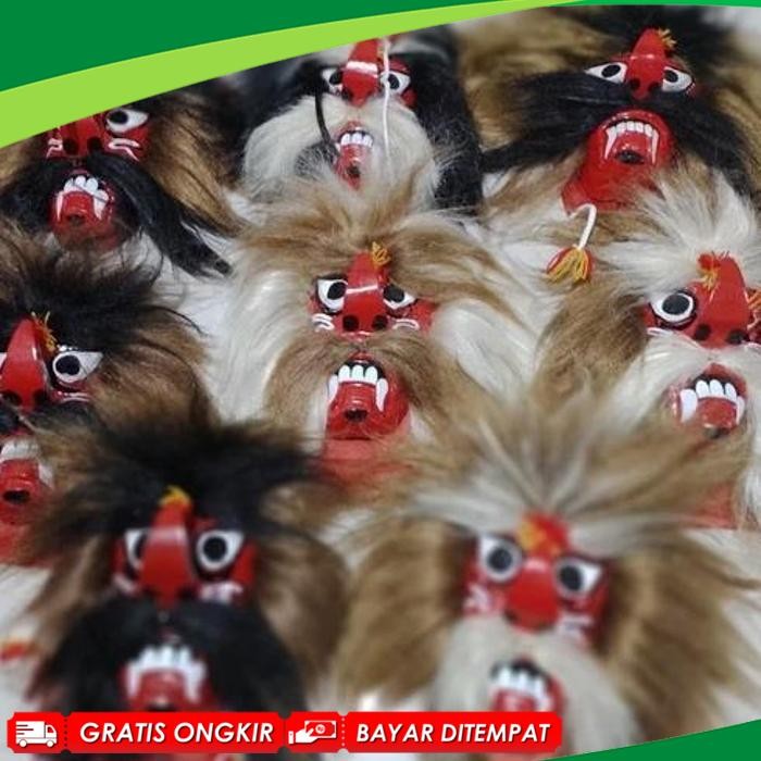 - LANGSUNG BELI ,,, - BUJANG GANONG/GANONGAN GRADE A / Ganongan Jambul / topeng ganong pakem/ganonga