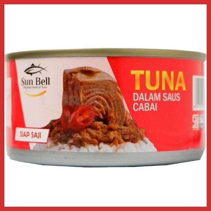

SALE SUN BELL TUNA CHILI SAUCE 185 G KEMASAN KALENG [BUMBU OLAHAN MAKANAN]