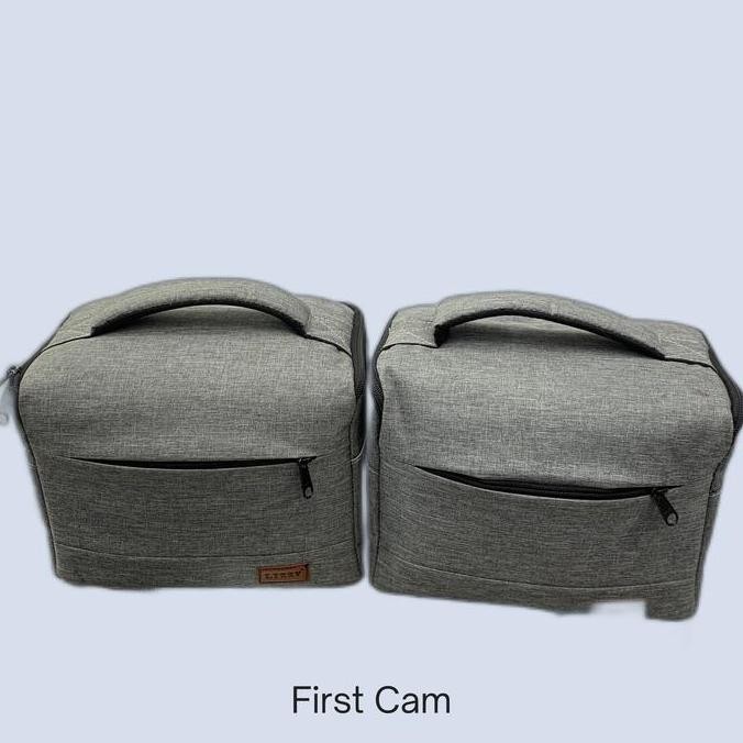 Tas Kotak Besar Kamera DSLR Mirrorless / Tas selempang CANON EOS DSLR