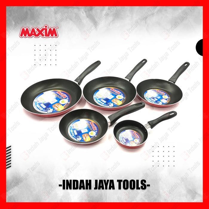 PWH MAXIM Valentino Teflon Alat Masak Penggorengan Anti Lengket Dapur Kitchen Ware Frypan Tevlon Tep