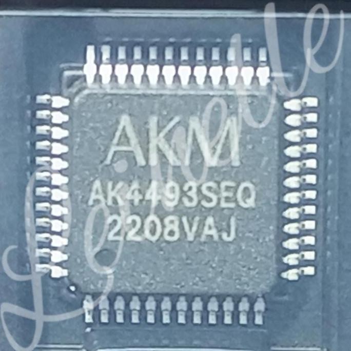 TERBARU - AKM AK4493SEQ AK4493LQFP48 2 CHANNEL 123dB DAC