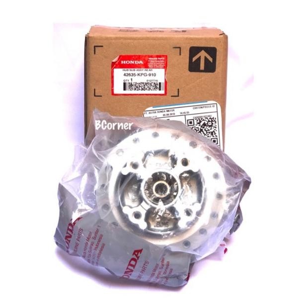 Tromol Belakang Supra X 125 DD Double Disk Cakram Orinal Honda Ori AHM