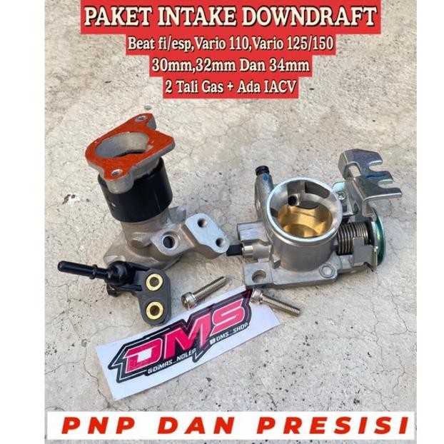 INTAKE DOWNDRAFT manifold intak downdraft set Vario 125/150 beat scoopy