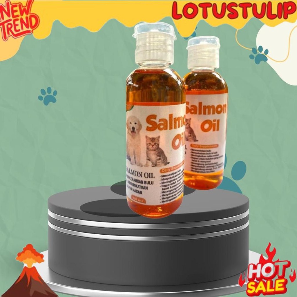 Produk baru 60ml - 250ml - MINYAK IKAN SALMON / SALMON OIL / MINYAK SALMON / MINYAK IKAN / VITAMIN B