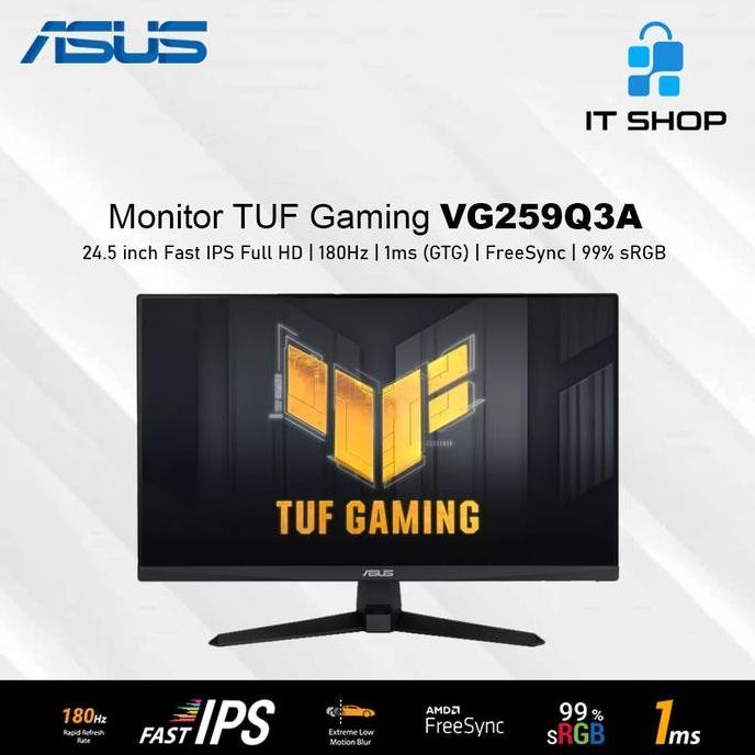 NEW Asus Monitor TUF Gaming VG259Q3A 24.5 inch - 180Hz