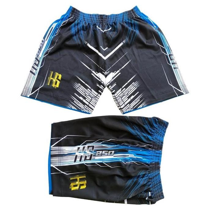 Celana voli mizuno full printing depan belakang kolor olahraga