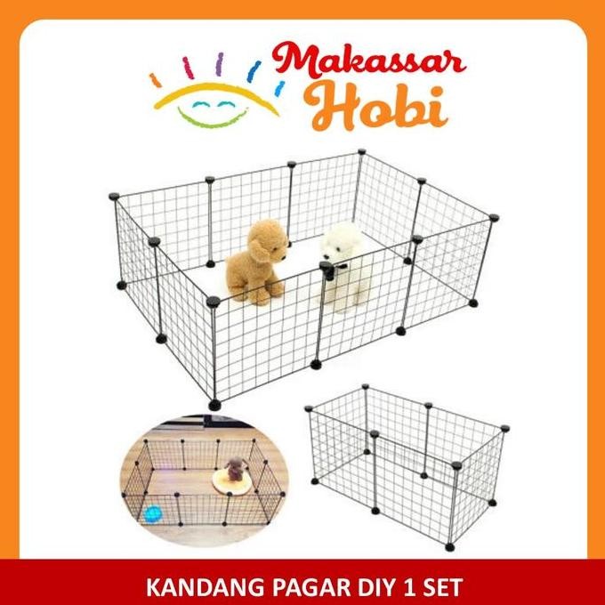 Kandang Pagar Kucing Anjing Kecil Kelinci Kura Kura Hewan Peliharaan