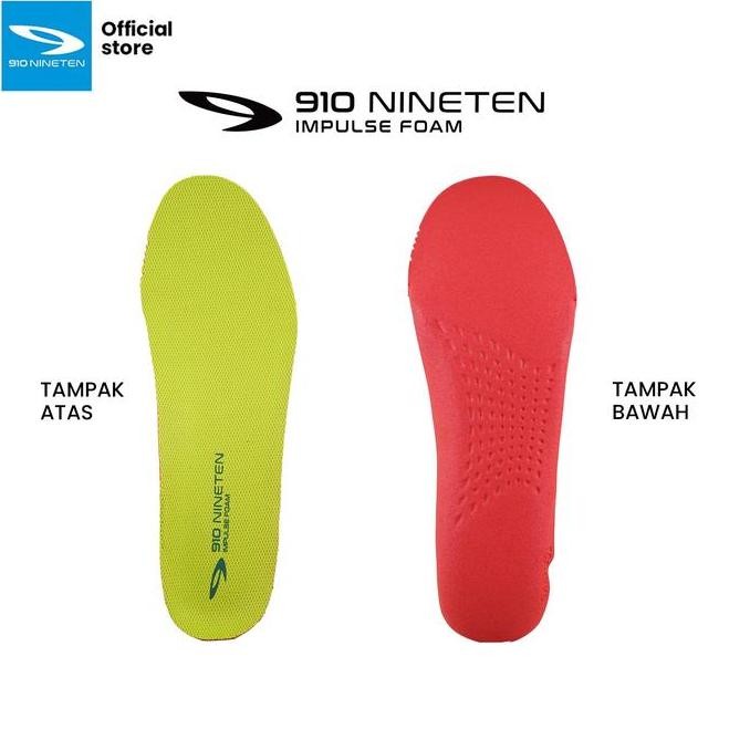 910nineten ULTRA EKIDEN 1.0 sepatu lari - Hijau-Tua/Hijau-Neon