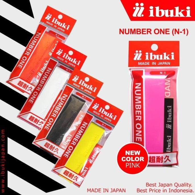 Grip Karet Badminton Ibuki Number One Grip Ibuki N1 Overgrip Ibuki