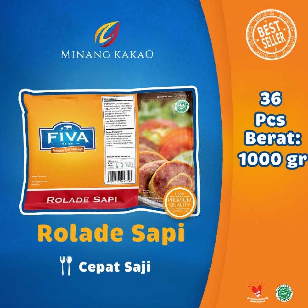 

Rolade Ayam 1000 Gram / Rolade Enak Ekonomis / Halal