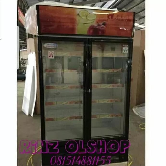 TERLARIS - SHOWCASE 2 PINTU DAIMITSU DISC 5900 CHILLER