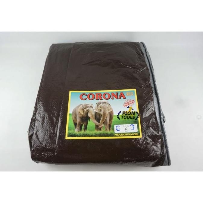 TERMURAH - Terpal A2 6x8 Corona 2gajah c/s Terpaulin Terpal plastik Terpal kolam