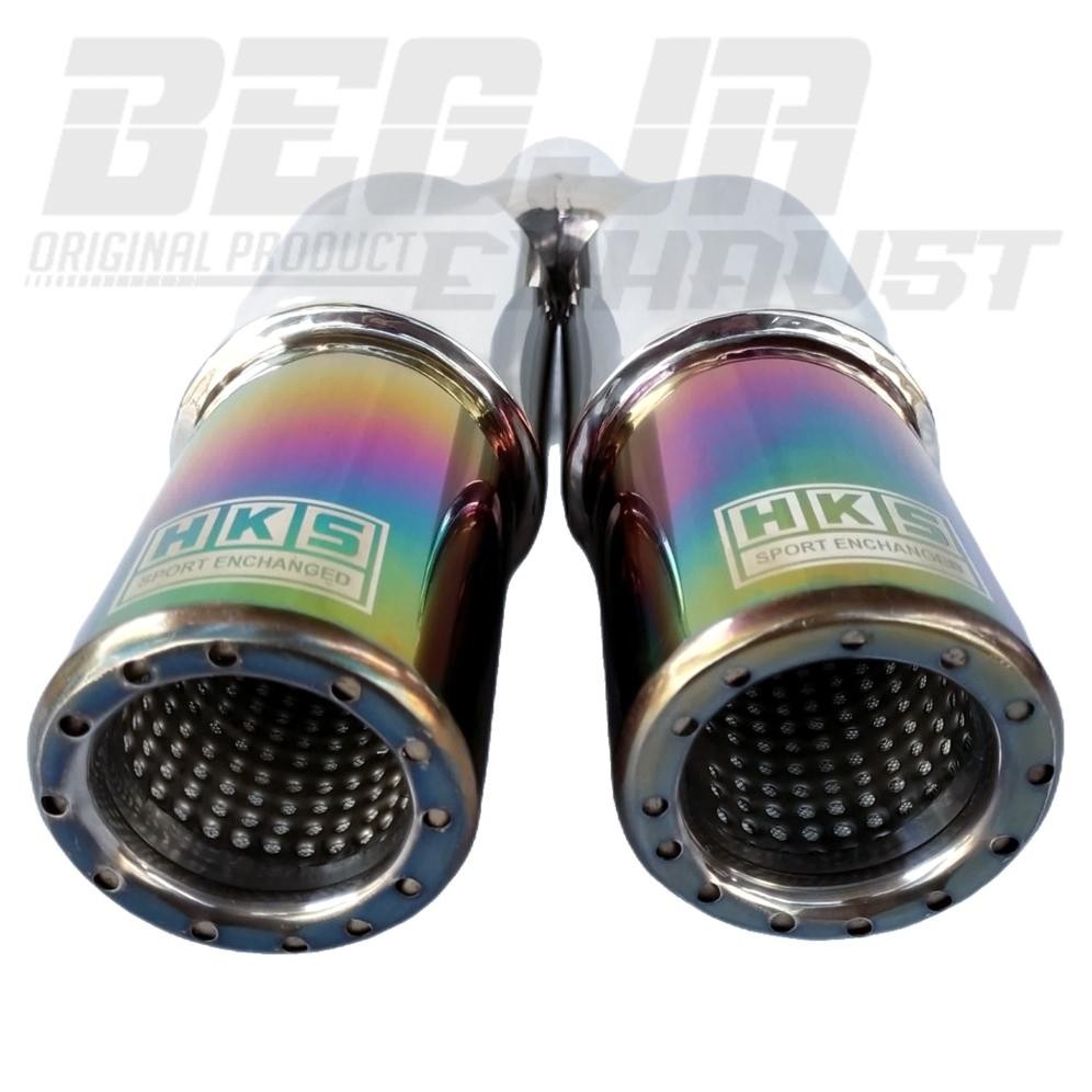 KNALPOT MOBIL RACING HKS GRONEL MINI CABANG RAINBOW UNIVERSAL MOBIL SUARA BASS ADEM