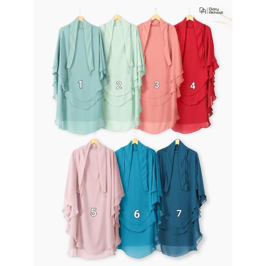 Khimar FK sifon arab midi KM