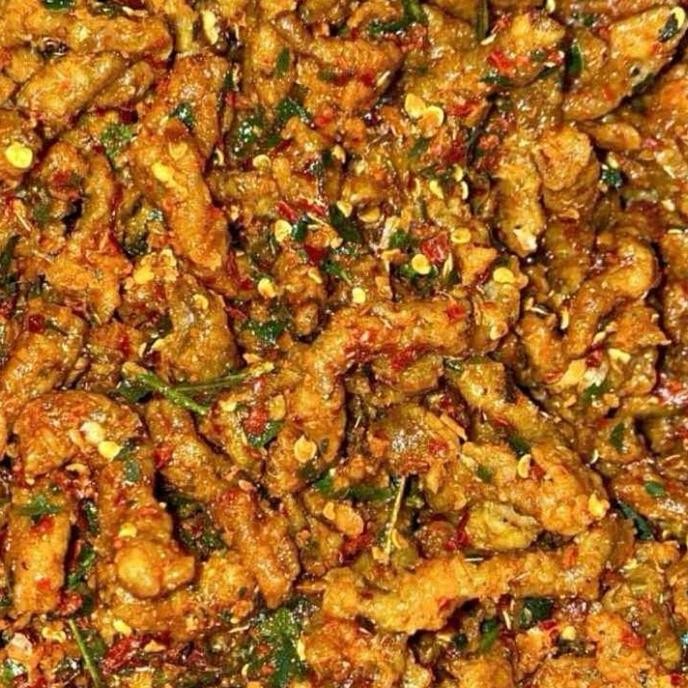 

Usus Ayam Krispy Pedas Daun Jeruk 1Kg