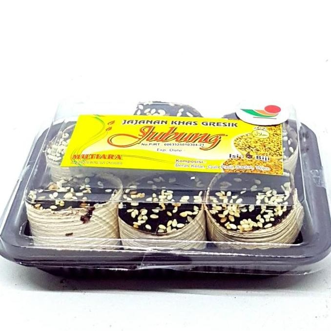 (Good) MUTIARA JENANG JUBUNG JAJANAN KHAS GRESIK ISI 6pcs | WIJEN ASLI KLOBOT