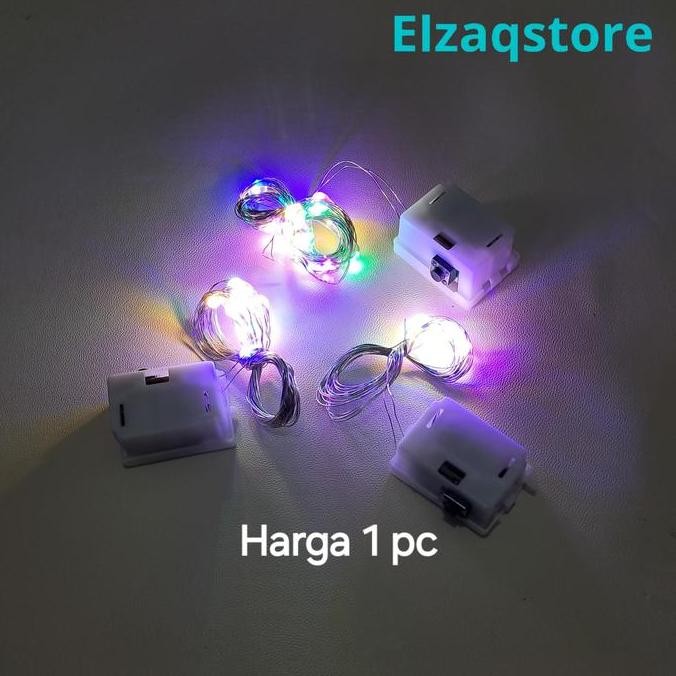 (Good) Lampu Layangan Baterai LED Kawat Kelap Kelip lampu led bentuk lidi