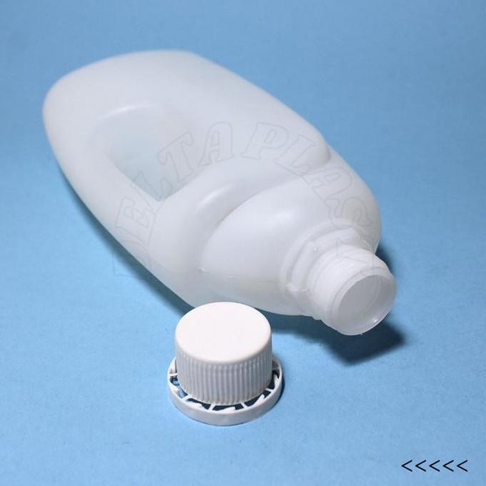 (Good) Jerigen 1 Liter Gagang Samping Bersegel Natural - / ONLY