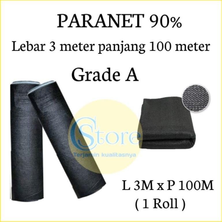 Paranet 90% lebar 3 meter | 1 Roll