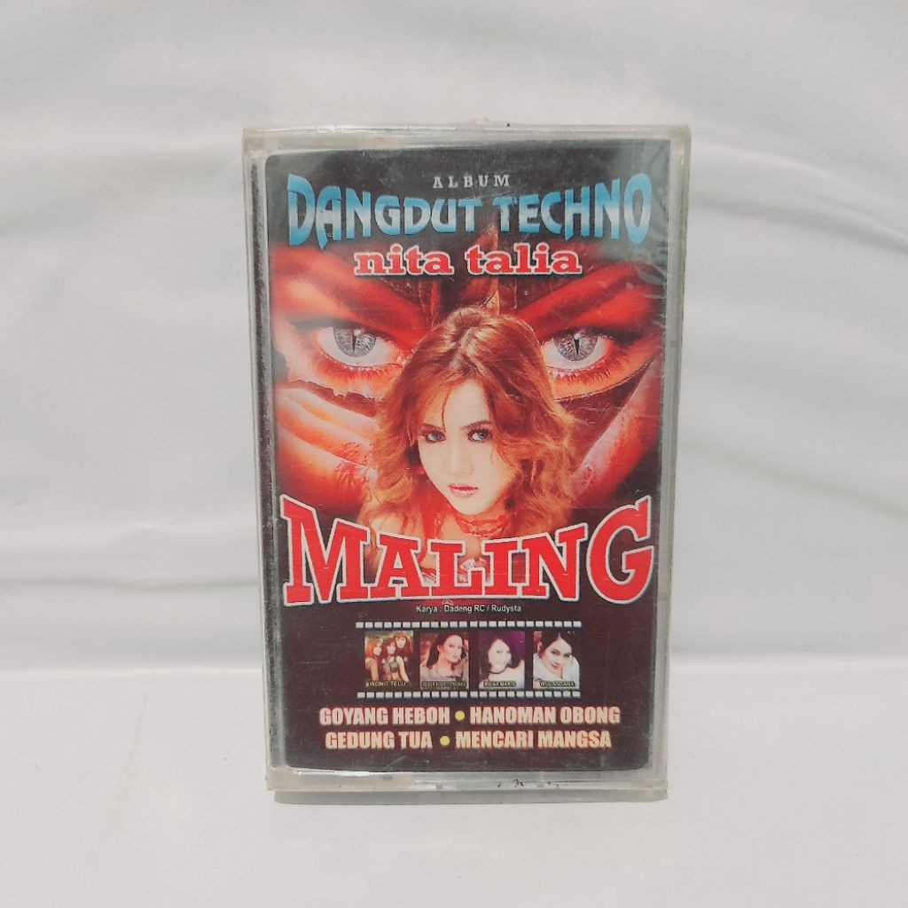 Kaset Dangdut Techno Nita Talia - Maling (Segel)