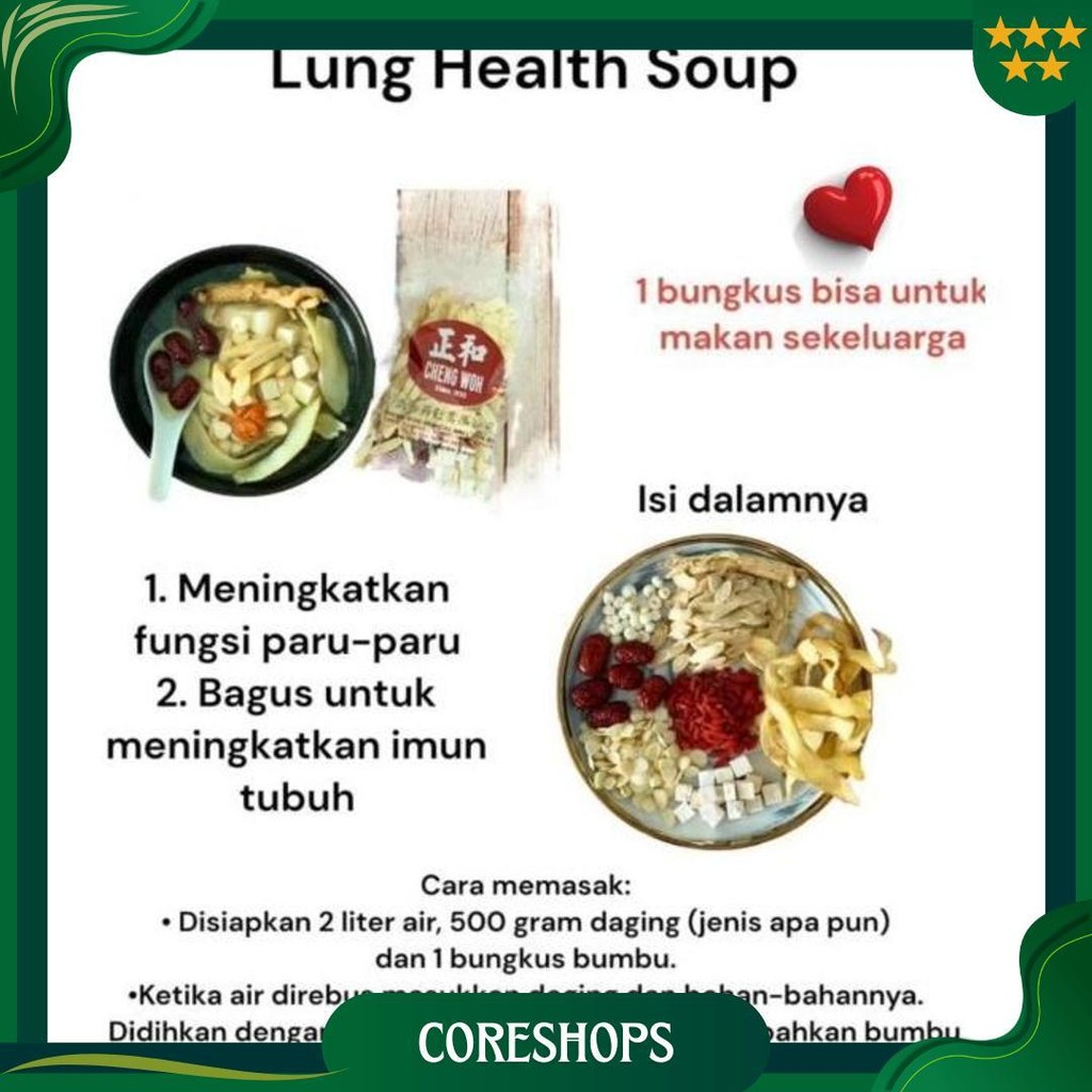 

Cheng Woh Herbal Herbs Notoginseng Anti Aging Soup Puer Citrus Ori