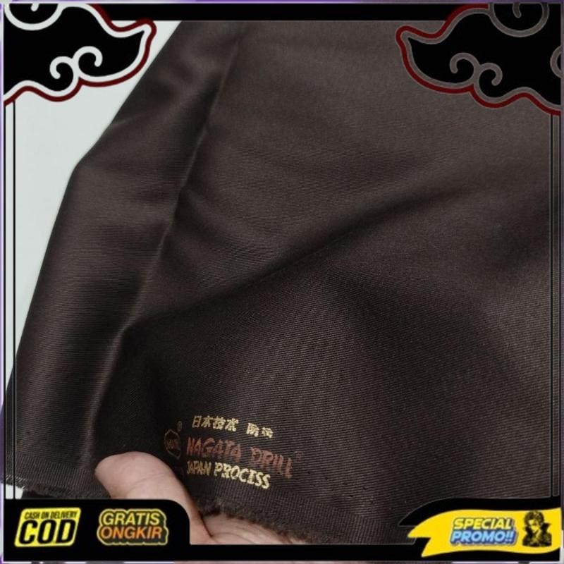 Ready Stock Kain Nagata Drill Coklat Pramuka Lebar 150 Kain Seragam Sekolah Seragam Organisasi Serag
