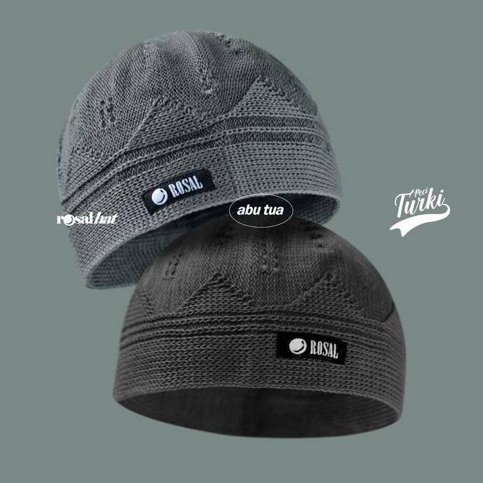 (Good) Peci Turki - Peci Rajut Turki Rosal - Peci solat/sholat/shalat