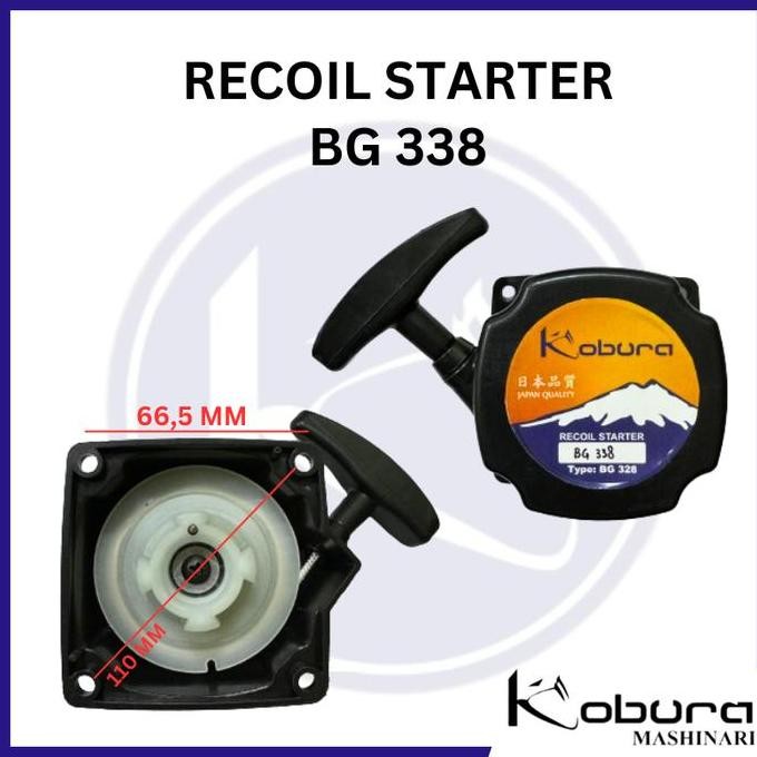 Recoil Starter BG 338 Tarikan Engkol Mesin Potong Rumput Type BG 338