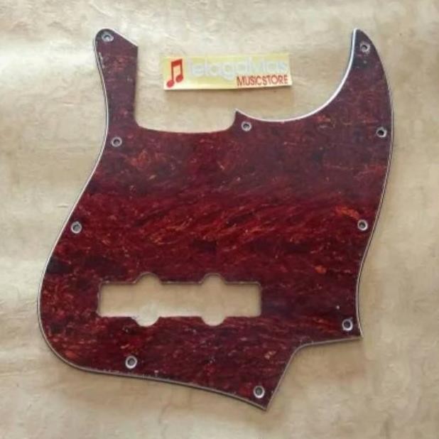 Pickguard fender jazz bass model tortoise