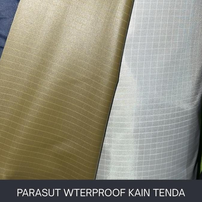 KAIN PARASUT RIOSTOP WATERPOROF 100% 210T KAIN IMPORT KAIN BAHAN TENDA