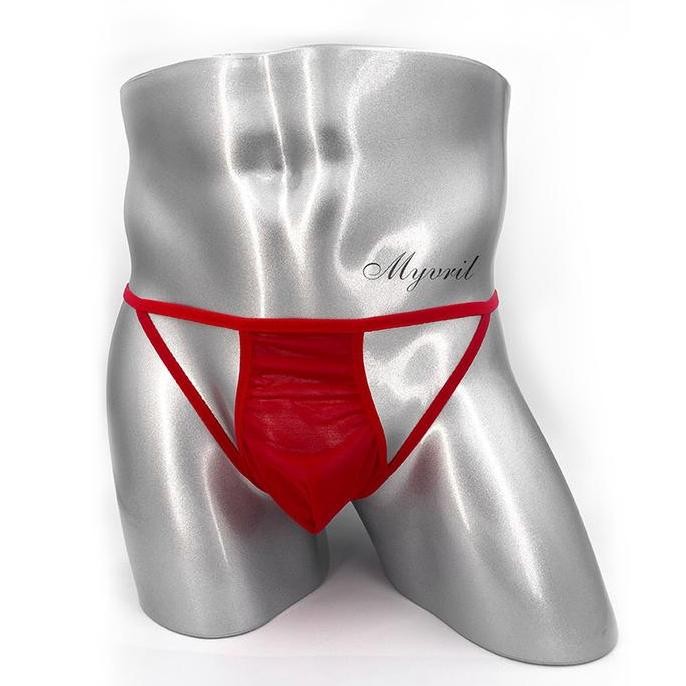 Celana Dalam Pria Sexy Thong transparan Open Waist G String Cd Y059