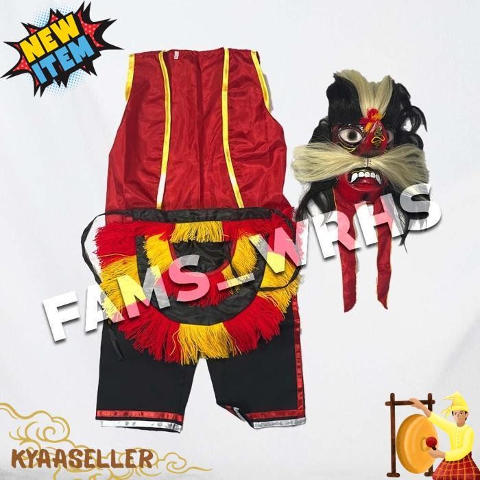 Baju Setelan Ganongan Anak Dewasa Celana Rompi Ganongan Dan Jaranan Cf 1