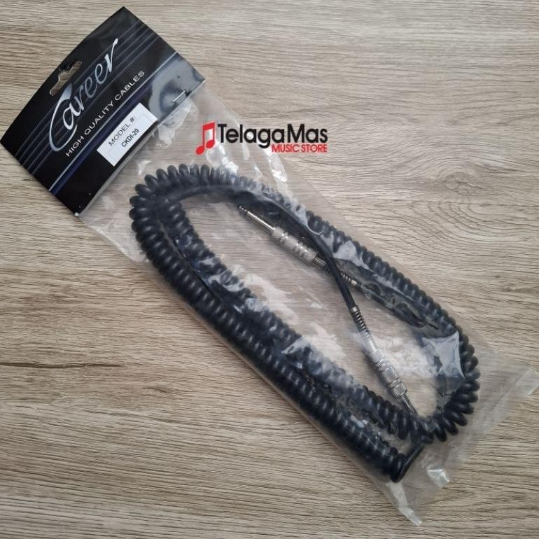 kabel jack gitar spiral career original