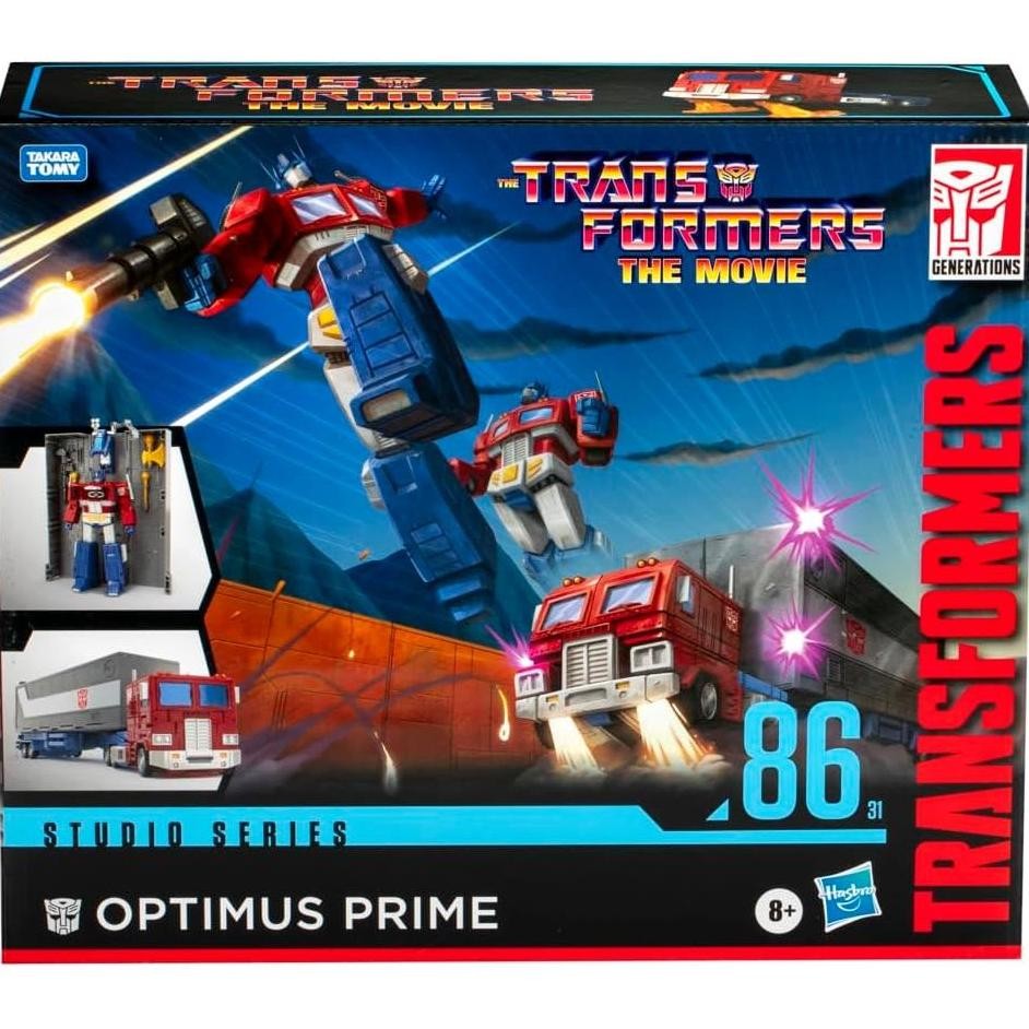 PRODUK TERBATAS TRANSFORMERS TOYS STUDIO SERIES COMMANDER CLASS THE MOVIE 86-31 OPTIMUS PRIME