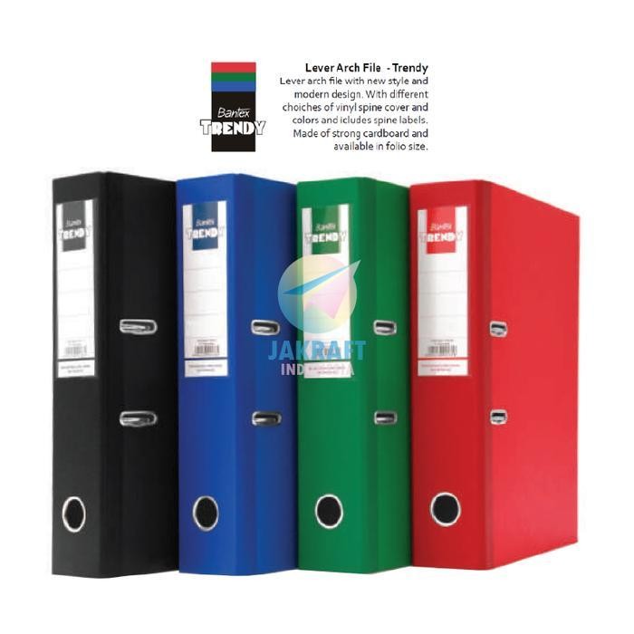 

(12 Pcs) GROSIR Map Ordner BANTEX Trendy 1446 FC Folio F4 / 1448 A5 Kwitansi Kuitansi Size 7 Cm Warna Hitam Black Biru Blue Merah Red Hijau Green Lengkap | DUS