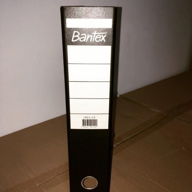 

Ordner Bantex Folio 1401 Economic - Hitam ( DUS = 12 PCS )