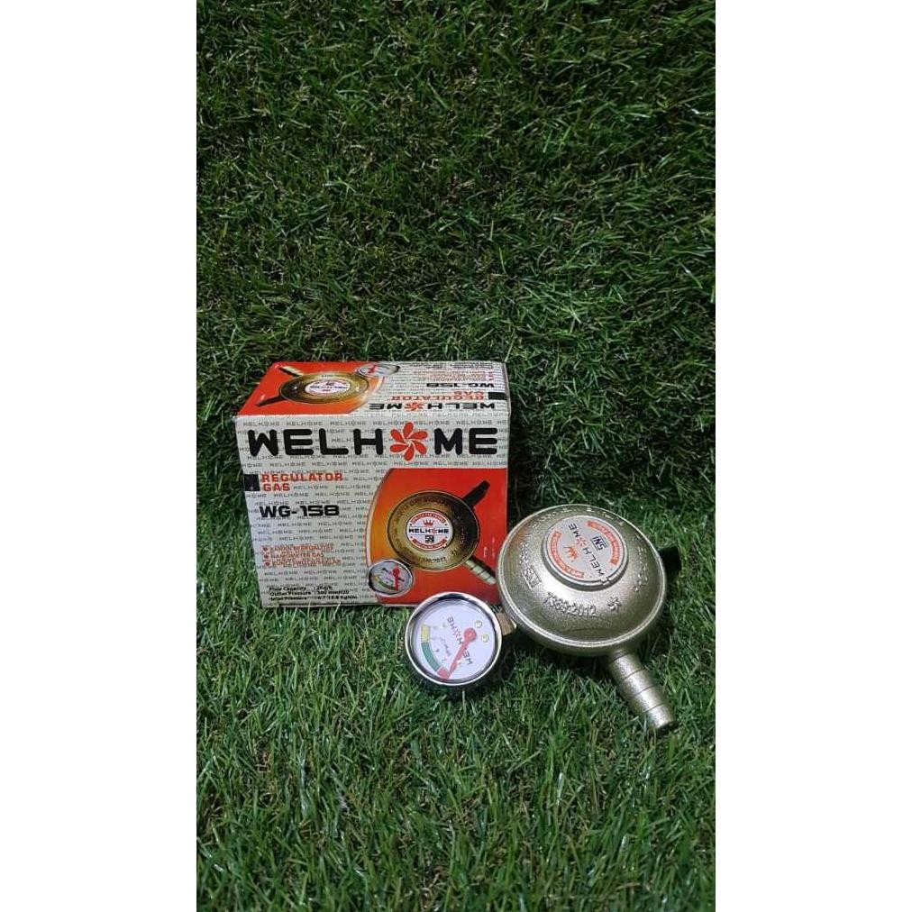 Welhome Regulator Gas Wg-158 / Regulator Gas Tanpa Selang Welhome WG158