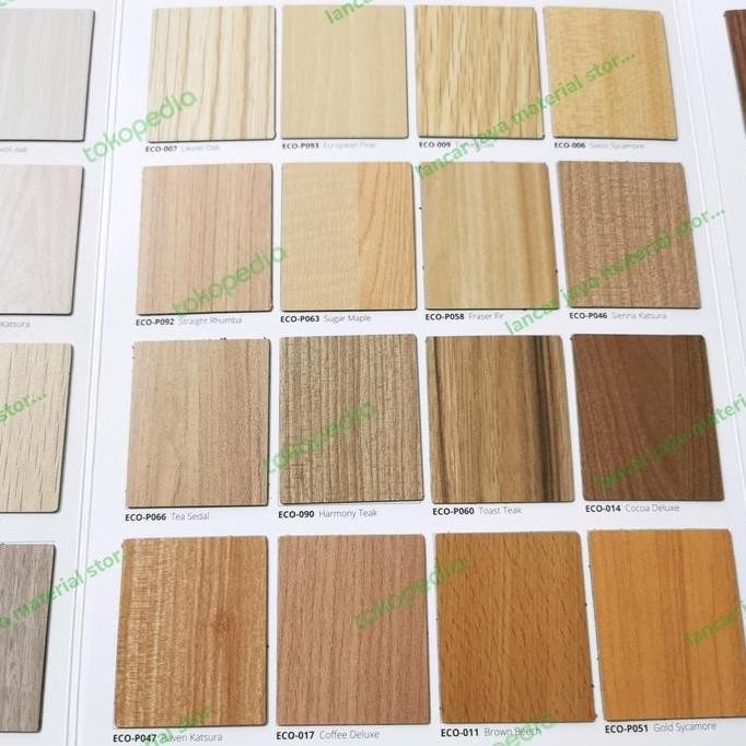 hanya disini] HPL ECO motif kayu pattern wood hpl murah khusus GOJEK area Surabaya