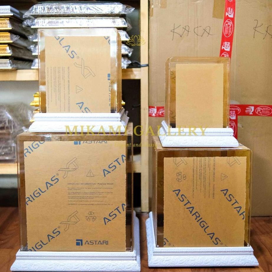 Kotak Hantaran Akrilik Seserahan Fiber 6 Cm Single Hantaran Akrilik Seserahan