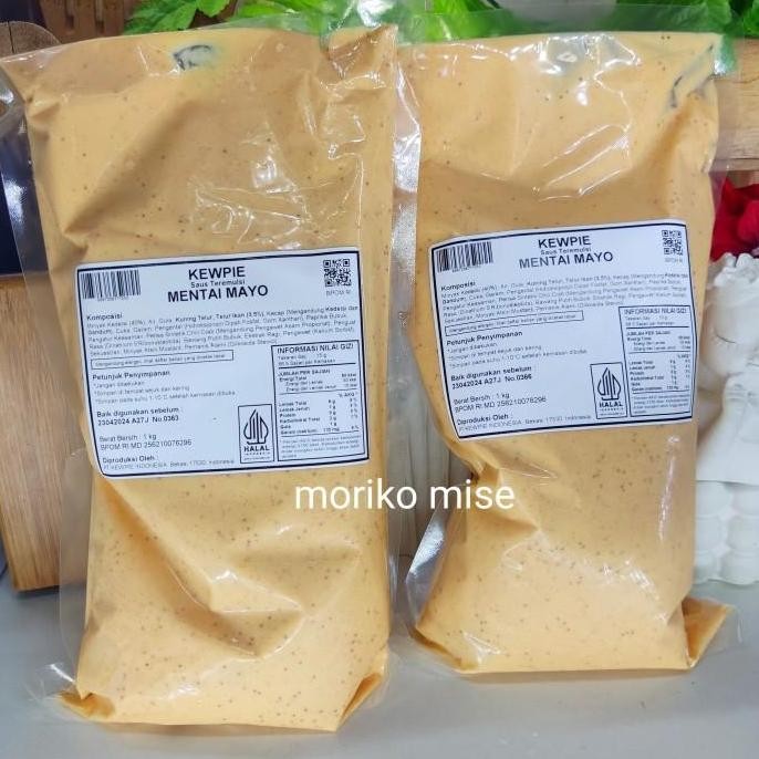 (Good) kewpie mentai sauce 1 kg / saus mentai spicy mentai sauce original