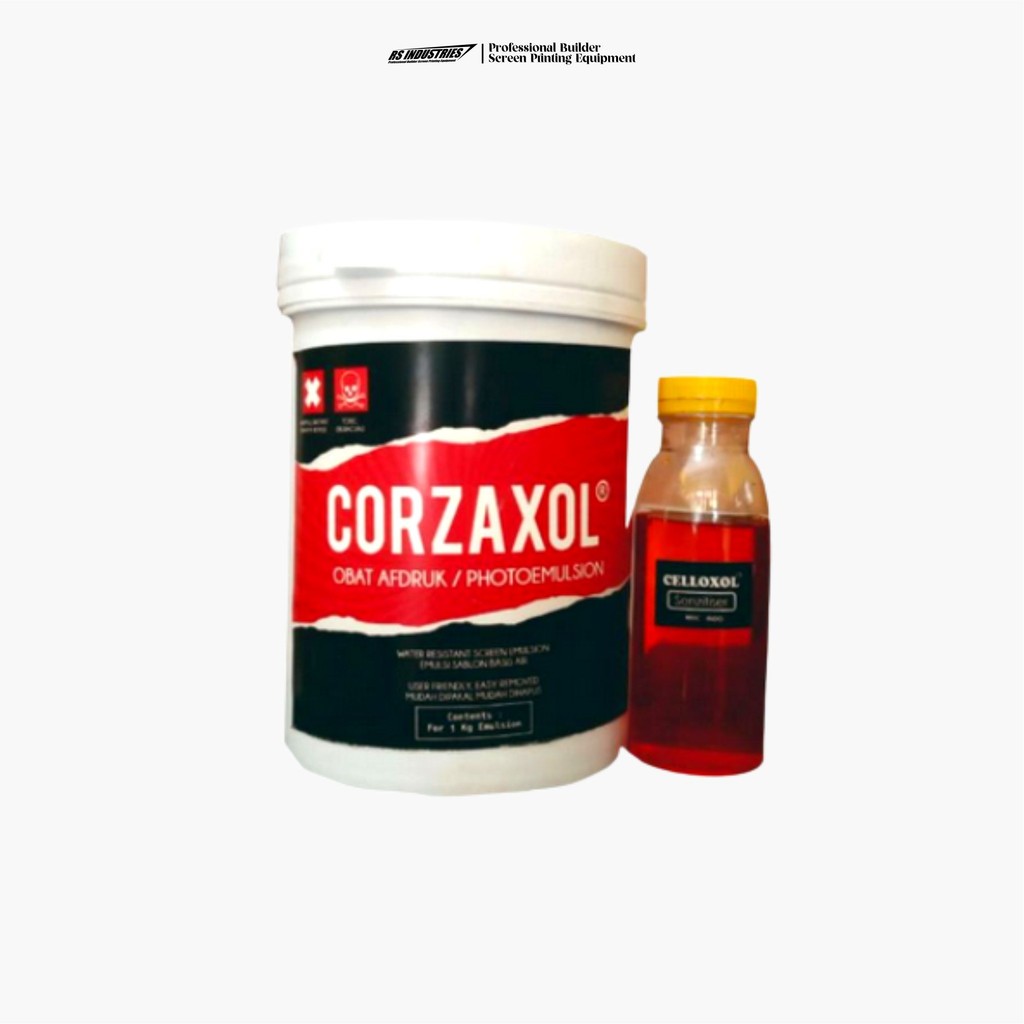 Obat Afdruk Corzaxol Violet 1KG - EMULSI SABLON