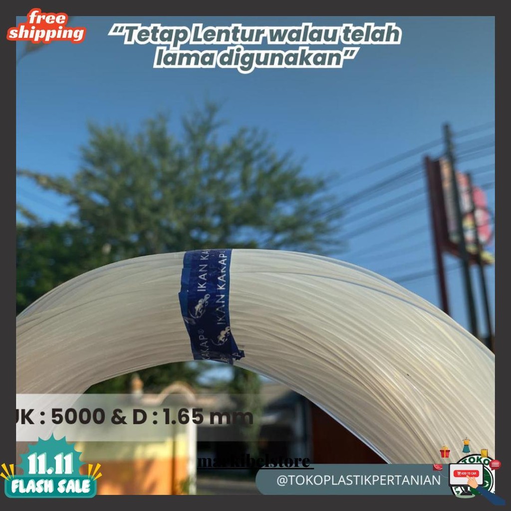 Senar Cap Ikan Kakap  Ukuran 5000 (140)  Per Roll /Tali Senar Pancing / Senar Layangan Cod