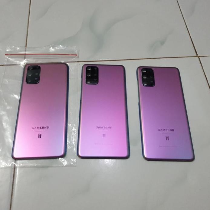 ready Backdoor Samsung S20Plus G985 BTS Edition Ori Copotan Mulus